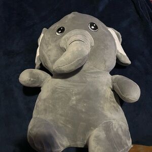 grey elephant plush